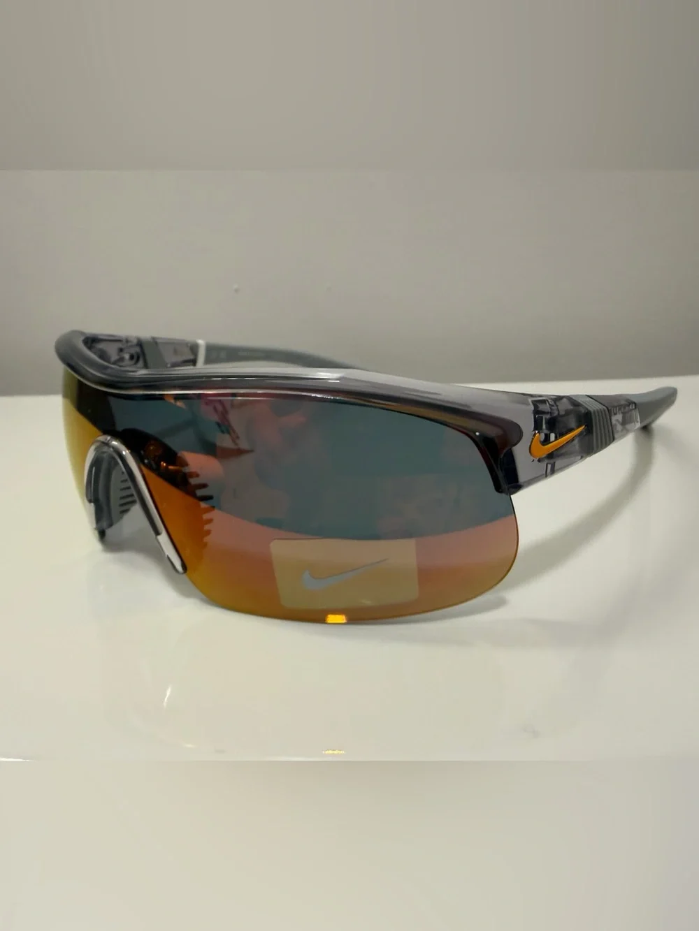 Nike - X1 The Show Performance Sunglasses in Wolf Gray/Orange (NWT)